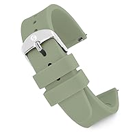 Speidel Replacement Scrub Silicone Watchband for Nurses, Doctors, Students in 18mm Sage