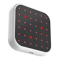 Wearable Infrared Red Light Pad for Body Back Pain Relief,3x808nm+33x650nm,Portable Deep Red Light Therapy LLLT for Waist Knee Neck Shoulder,Hands Free with Fixed Belt,with Auto Timer