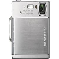 Sony Cybershot DSCT300 10.1MP Digital Camera with 5x Optical Zoom with Super Steady Shot (Silver)