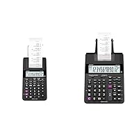 Casio HR-10RC Printing Calculator 4.02 x 3.21 x 9.41 inches & HR-170RC Plus, Desktop Printing Calculator (New Version of The HR-100TM)