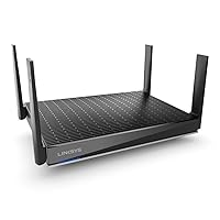 Linksys Mesh Wifi 6 Router, Dual-Band, 3,000 Sq. ft Coverage, 40+ Devices, Speeds up to 6.0Gbps - MR9600 (Renewed), 1-Pack