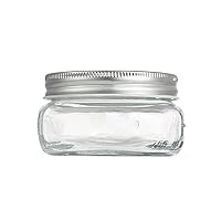 Seasoning containers Kitchen Jam Honey Mason Jar Mashed Potatoes Vegetables Sealed Bottle 4OZ Wide Mouth Bottle 250ML