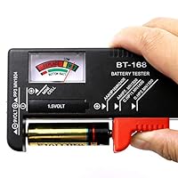 BT-168 AA/AAA/C/D/9V/1.5V Batteries Universal Button Cell Battery Colour Coded Meter Indicate Volt Tester Checker BT168 Power