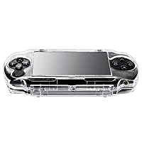 OSTENT Protector Clear Crystal Travel Carry Hard Cover Case Shell for Sony PSP 1000 Game Console