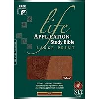 Life Application Study Bible NLT, Large Print, TuTone Life Application Study Bible NLT, Large Print, TuTone Imitation Leather Paperback