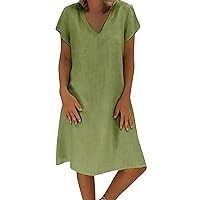 SNKSDGM Women Sleeveless Summer 2024 V-Neck Wrap Bohemian Floral Printed A-Line Long Maxi Dresses with Pockets