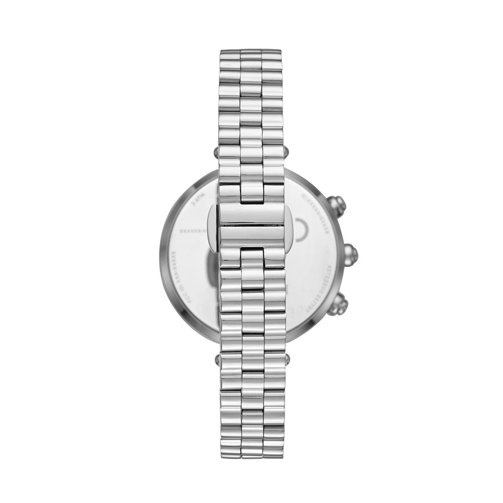 Kate Spade New York Women's KST23201 Holland Slim Hybrid Analog Display Quartz Silver Watch