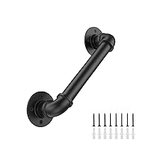 1FT Industrial Stair Railing Wall Mount Staircase Handrail φ1.3