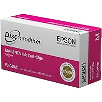 PJIC4-C13S020450 Magenta Ink Cartridge (1-Pack) for DiscProducer PP-100 in Retail Packaging