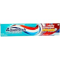 Aquafresh Cavity Protection Fluoride Toothpaste, Cool Mint 5.6 oz (Pack of 12)