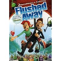 FLUSHED AWAY (WITH SLUG PATTERN BOOK COV (DVD MOVIE)