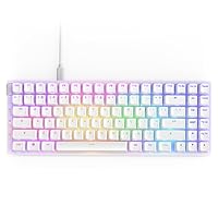 NZXT Function 2 MiniTKL | Compact Tenkeyless Optical Gaming Keyboard | 8K Polling Rate | Linear Optical Switches | Adjustable Actuation | Double-Shot PBT Keycaps | RGB | Hot-Swappable | White