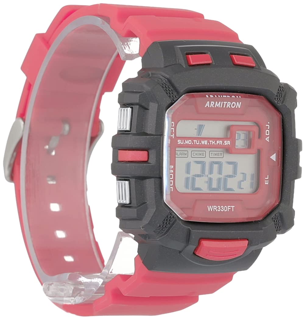 Armitron Sport Men's Digital Chronograph Resin Strap Watch, 40/8244