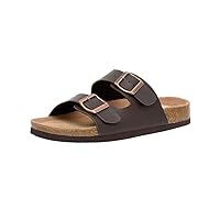 CUSHIONAIRE Women's Lane Cork Footbed Sandal With +Comfort,