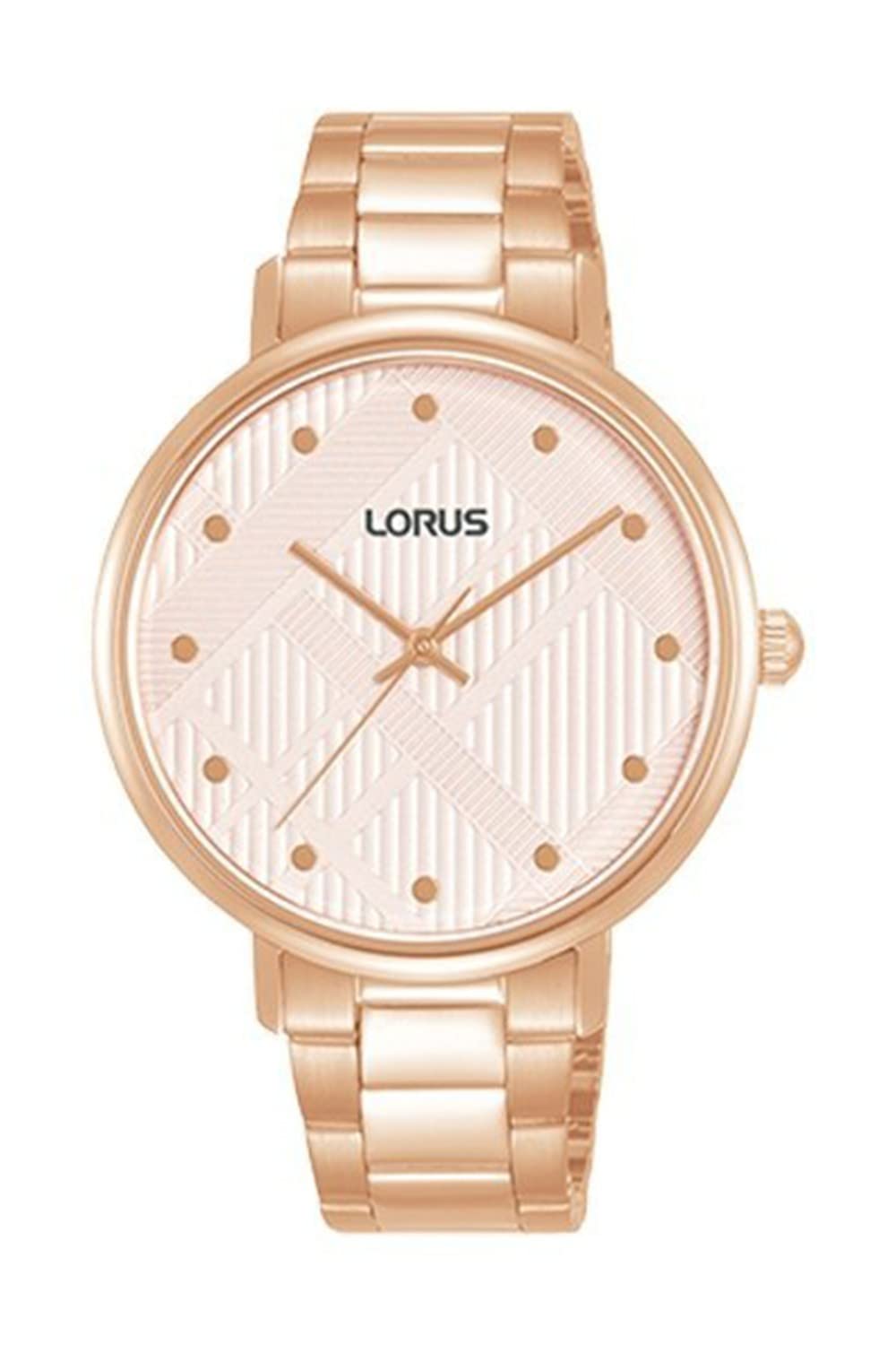Lorus Woman Womens Analog Quartz Watch with Stainless Steel Bracelet RG202VX9