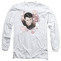 Elvis Presley Love Me Tender Unisex Adult Long-Sleeve T Shirt for Men and Women
