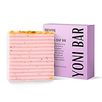 Premium Yoni Bar – pH Balance Feminine Wash – Natural Ingredients Feminine Care Daily Oil Great for Razor Bumps, Dryness, BV, Odor – 3oz Yoni Bar