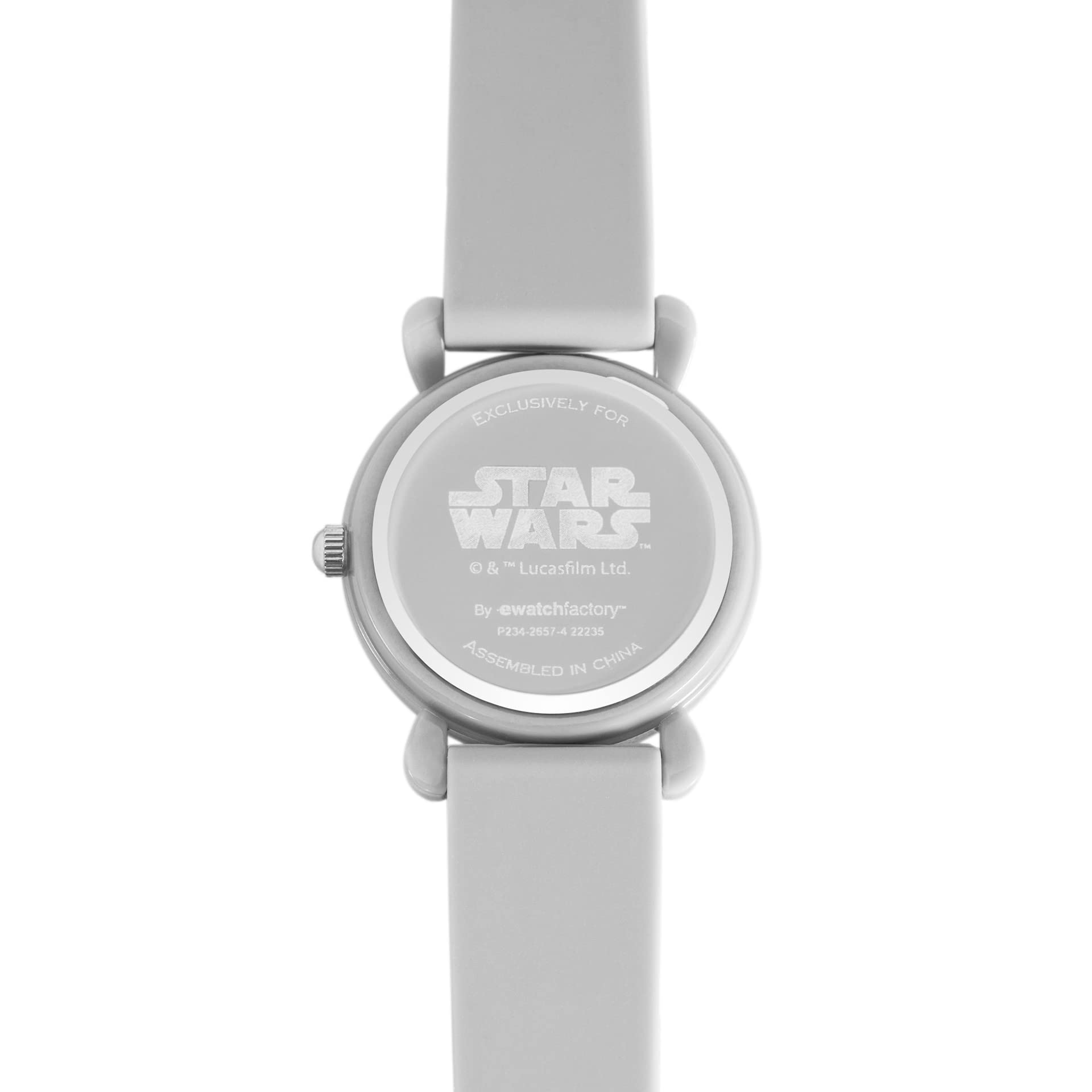 STAR WARS Kids' Plastic Time Teacher Analog Quartz Silicone Strap Watch