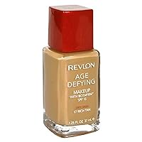 Revlon Age Defying Makeup with Botafirm, SPF 15, Dry Skin, Rich Tan, 1.25 Ounces (Pack of 2)