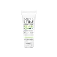 Naturally Serious | Skin Warrior Moisture Rescue Cream, Daily Moisturizing Cream, Skin Barrier Cream, Vegan Skincare, Cruelty-Free Skincare