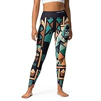 Gorilla Yoga Workout Pants, Animal Print High Waisted Leggings, Sport Tights, Unique Activewear