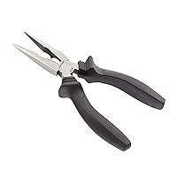 Arcan Long Nose Pliers with Cutter and Dual Injection Comfort Grip Handle, 6-1/2 Inch (A6LNP)