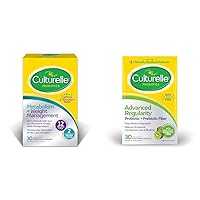 Culturelle Probiotic Capsules for Healthy Metabolism & Weight Management & Advanced Regularity Daily Probiotic for Women & Men, 30 Count