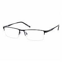 Shortsighted Glasses Nearsighted Glasses Men Women Alloy Half-Frame Strengths -0.5 to -6.0