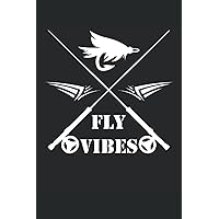 Fly Vibes: Blood pressure diary to fill in and log blood pressure - high blood pressure accessories and gift - logbook 6X9 110 pages