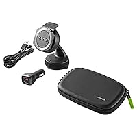 Tomtom Rider Sat Nav Car Mounting Kit for All Tomtom Rider Motorcycle Sat Navs, Includes car Dashboard Mount, high Speed Dual Charger, Cable and Protective Carry case (Check Compatibility List Below)