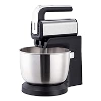 Stand Mixer, 3.5 QT Electric Mixer-Head Kitchen Food Mixers with Whis, Dough Hook, Mixing Beater & for Baking, Cake, Cookie.
