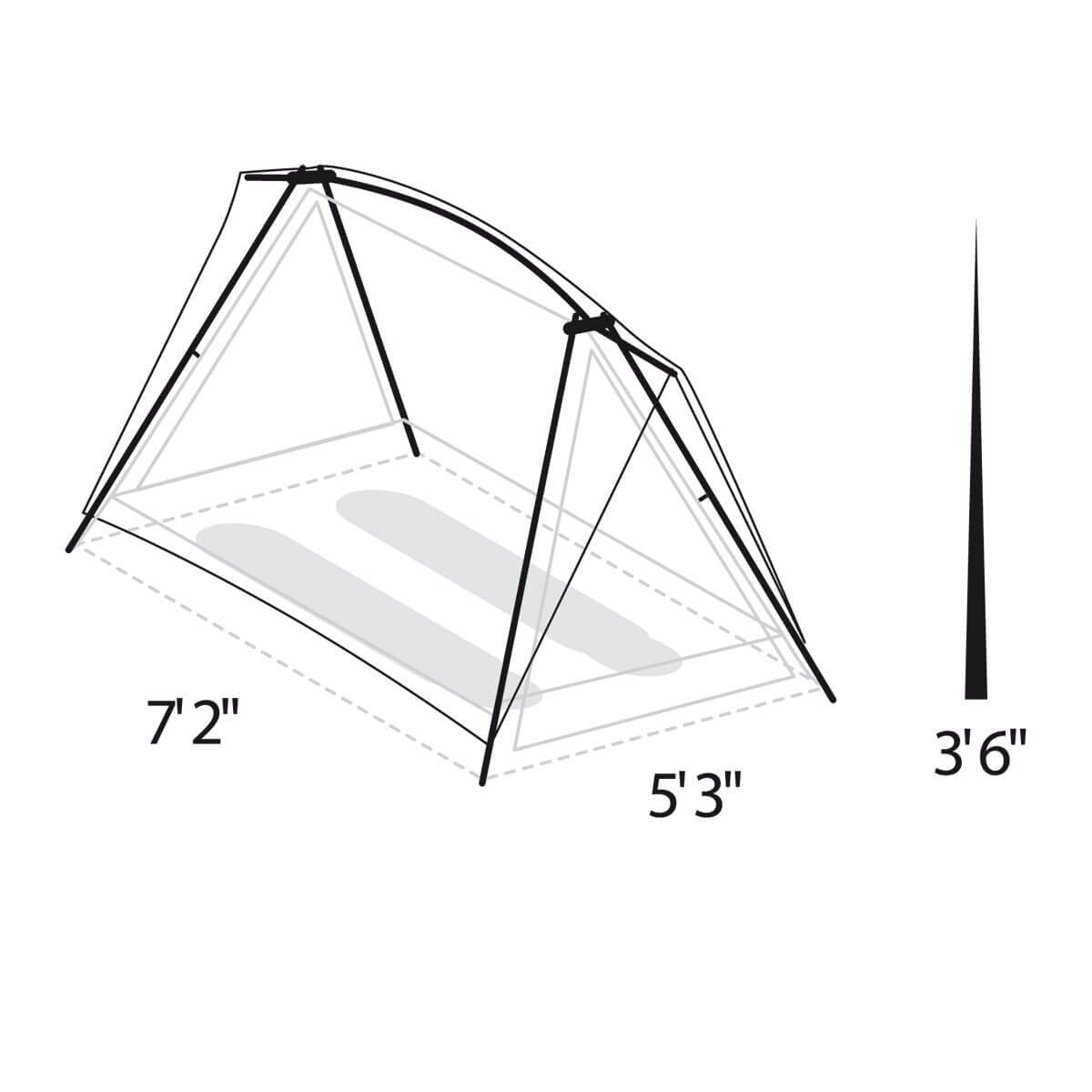 Eureka! Timberline Backpacking Tent