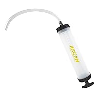 ARCAN TOOLS Suction Gun Transparent Body and Ribbed Nozzle, 16 OZ Chamber Capacity (ASTSG)