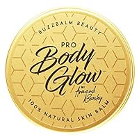 Pro Body Glow Skin Balm - Luxury High Shine Natural Body Butter for Women & Men by Armand Beasley Cruelty Free Makeup (3oz, 85g)