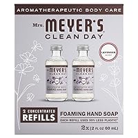 Mrs Meyer's Lavender Concentrate Hand Soap Refills, 2 CT