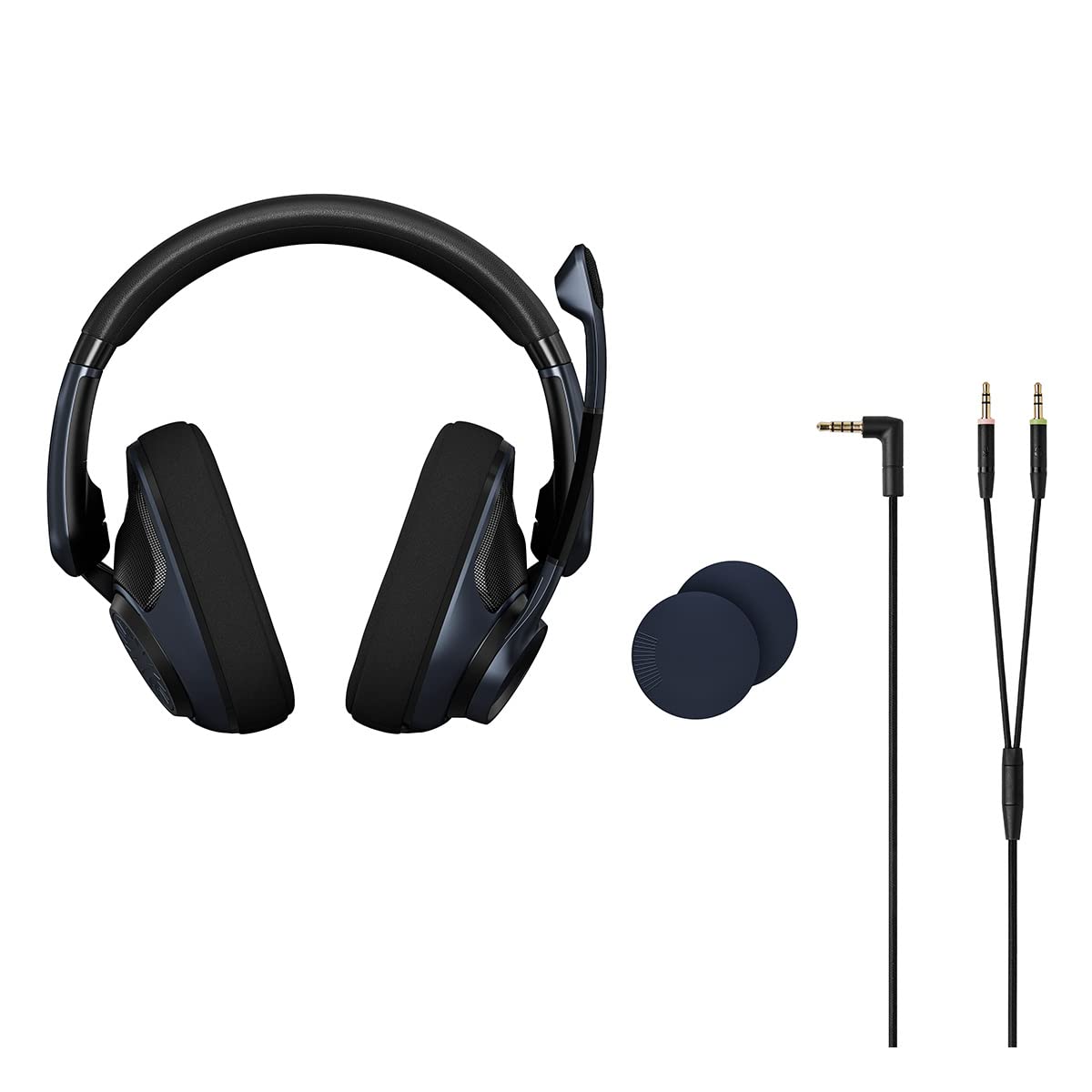 EPOS Audio Limited Edition PC Gaming Audio Bundle with H6PRO Open Acoustic Gaming Headset (Sebring Black) and GSX 300 External Audio Card (Black)