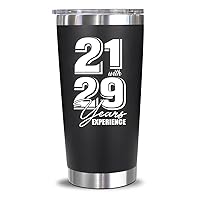 NewEleven 50th Birthday Gifts For Men Women - 1974 50th Birthday Decorations For Men Women - Gifts For Women Turning 50-50 Year Old Gifts For Men, Women, Mom, Dad, Wife, Husband - 20 Oz Tumbler
