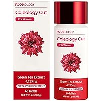 Coleology Cut (Pack of 1-60 Tablets, 30 Days) - Green Tea Extract. Vitamins & Minerals.