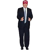 aahs!! Engraving Donald Trump Stand Up | Cardboard Cutout | 6 feet Life Size Standee Picture Poster Photo Print of President | Thumb Up