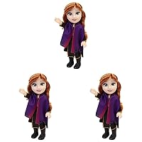Disney Frozen 2 Anna Travel Doll 14 Inches Tall (Pack of 3)