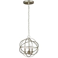 ED9272203OS Addison 3 Light 13 inch Silver Mini Chandelier Ceiling Light