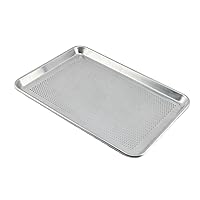 Aluminum Alloy Perforated Sheet Pan Cookie Easy to Clean Pizza Oven Tray Pizza Crisper Pan for Party Kitchen Home Pastry