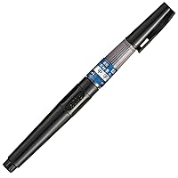 Kuretake QDDM162-32B Brush Pen, Kuri Bamboo Brush, Medium Point, Quick Drying, Sumi Juice