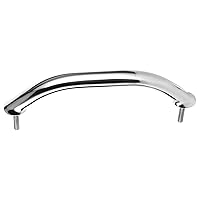 Marine Handle, Stainless Steel Boat Grab Bar Handle Door Grab Bar Handrail Oval Rail Grip Boat Hardware Boating Equipment for Hatch Deck(230mm)