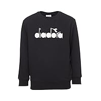 Diadora Kids Logo Crew Jumper - Dark Navy