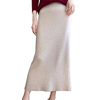 Women's 100% Pure Cashmere Skirt - Luxuriously Soft Wool Skirt for The Chilly Months