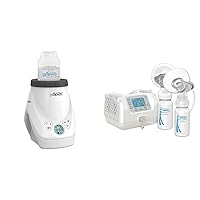 Dr. Brown’s Natural Flow MilkSPA Breastmilk and Bottle Warmer with Dr. Brown's Customflow Double Electric Breast Pump