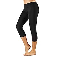 Tommie Copper Women’s Core Compression Capris I Breathable, UPF 50, Discreet Leggings & Base Layer for Daily Muscle Support