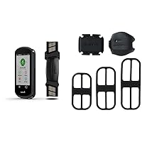 Garmin Edge 1030 Plus GPS Cycling Computer + Garmin Speed Sensor 2 and Cadence Sensor 2 Bundle