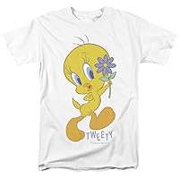 Popfunk Looney Tunes Tweety Flower Unisex Adult T Shirt
